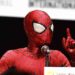 Spider-Man intento a parlare al San Diego Comi-Con