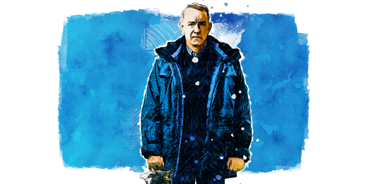 Tom Hanks in "Non così vicino"